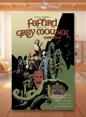 【预售】法夫德和灰鼠综合巴士英文漫画进口原版书简装14岁以上Fafhrd and the Gray Mouser Omnibus Fritz LeiberDark Horse书籍