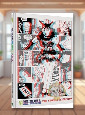 【预售】MK-Ultra项目英文漫画进口原版书精装14岁以上Project MK-Ultra Stewart Kenneth MooreClover Press书籍图书外版正版