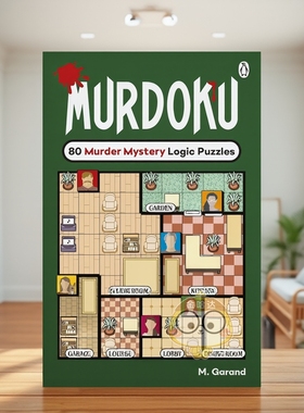 【预售】谜案数独：80个命案逻辑谜题 Murdoku: 80 Murder Mystery Logic Puzzles 原版英文生活综合进口书籍图书外版正版