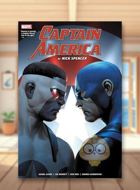 【预售】【Marvel】美国队长总集卷2英文漫画精装进口原版书CAPTAIN AMERICA BY NICK SPENCER OMNIBUS VOL. 2 Jesus Saiz  Nick书