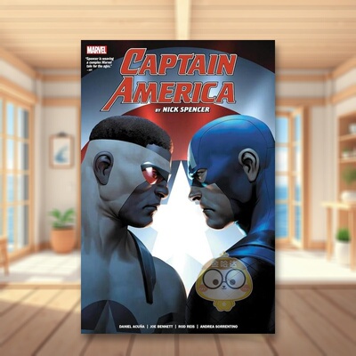 【预售】【Marvel】美国队长总集卷2英文漫画精装进口原版书CAPTAIN AMERICA BY NICK SPENCER OMNIBUS VOL. 2 Jesus Saiz  Nick书