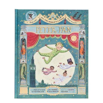 【预售】梦幻剧场：彼得·潘 立体有声书 All the World's a Stage: Peter Pan 原版英文儿童立体 经典乐章 经典传奇