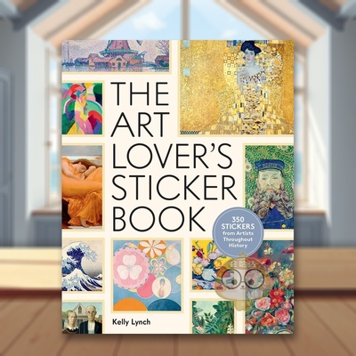 【预售】艺术爱好者贴纸书：350枚历代艺术家经典贴纸 The Art Lover's Sticker Book 原版英文贴纸书进口书籍图书外版正版
