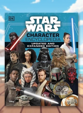 【预售】星球大战人物百科全书更新和扩充版 Star Wars Character Encyclopedia Updated And Expanded Edition 原版英文生活进口