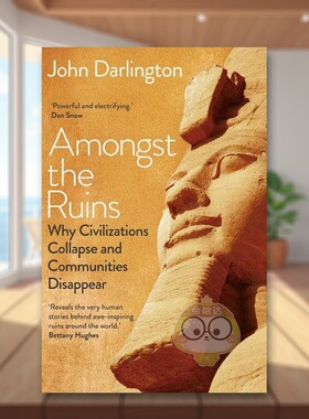 【预售】废墟之中为什么文明会崩塌社区会消失英文人文历史进口原版外版书精装14岁以上Amongst the Ruins Why Civilizations Co书