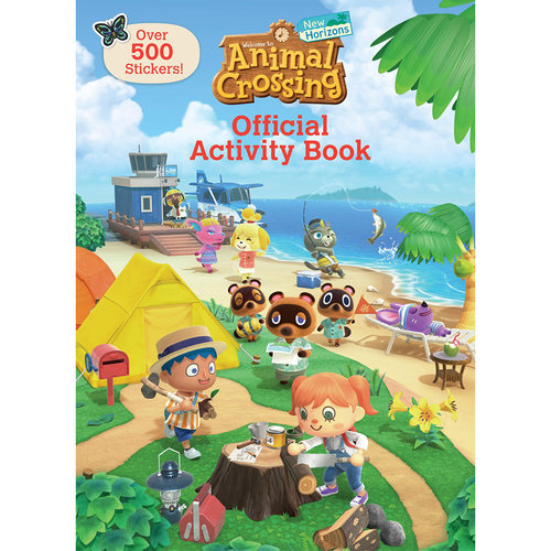 【现货】集合啦！动物森友会官方正版英语互动游戏活动手册Animal Crossing New Horizons Official Activity Book英文原版