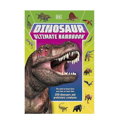 【现货】DK百科手册：恐龙 【DK Ultimate Handbooks】Dinosaur Ultimate Handbook 原版英文儿童绘本