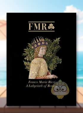 【预售】FMR 佛朗哥·玛丽亚·里奇：美的迷宫 Fmr Franco Maria Ricci The Labyrinth Of Beauty 原版英文艺术画册画集进口书籍图