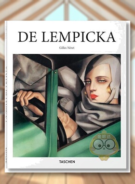【现货】【TASCHEN】德·兰姆皮卡 【Basic Art 2.0】de Lempicka 原版英文艺术画册画集进口书籍图书外版正版