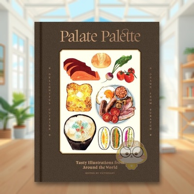【现货】口感调色板英文设计印刷版式色彩设计平装PALATE PALETTE Victionary著victionary出版原版进口书籍图书外版正版
