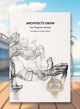 【预售】建筑师绘制英文建筑设计风格与材料构造进口原版书Architects Draw简装Sue Ferguson Gussow著The Architectural Publish