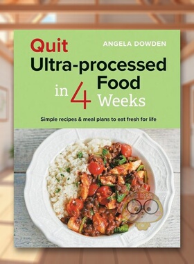 【预售】4周内戒掉超加工食品英文餐饮进口原版外版书平装14岁以上Quit Ultra-processed Food in 4 Weeks Dowden Hamlyn书籍图书