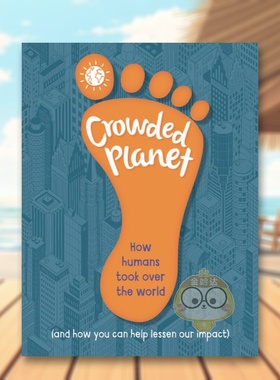 【预售】拥挤的星球：人类如何统治世界 Crowded Planet 原版英文儿童绘本进口书籍图书外版正版