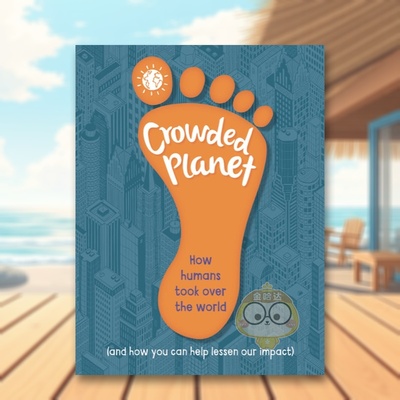 【现货】拥挤的星球：人类如何统治世界 Crowded Planet 原版英文儿童绘本进口书籍图书外版正版