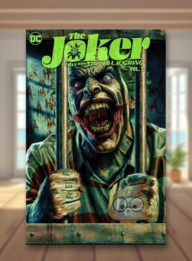 【预售】【DC Comics】小丑不再笑的男人卷2英文漫画精装进口原版书Joker Man Who Stopped Laugh V2 Rosenberg  Matthew书籍图书