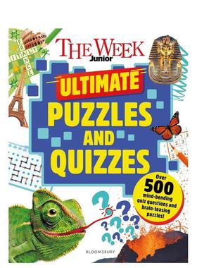 【现货】青少年周刊谜题与趣味问答The Week Junior Ultimate Puzzles and Quizzes英文进口原版儿童绘本青少年读物Bloomsbury Ch