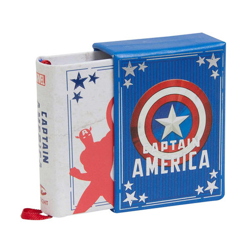 【预售】漫威 美国队长 迷你小书 Marvel Comics: Captain America (Tiny Book) 精装 英文原版进口微型艺术书 Insight Editions