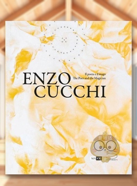 【预售】恩佐库奇诗人与魔术师Enzo Cucchi英文艺术家艺术工作室Luigia LonardelliFive Continents Editions精装进口原版书97912