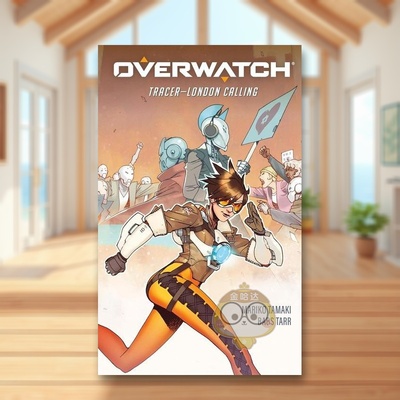 【预售】守望先锋猎空-伦敦召唤英文漫画进口原版书精装14岁以上Overwatch：Tracer--London Calling Mariko TamakiDark Horse书籍