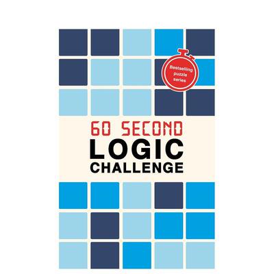 【预售】60秒逻辑挑战 60 Second Logic Challenge 原版英文生活综合
