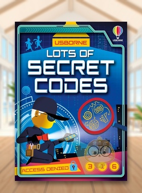 【预售】密码大集合 Lots of Secret Codes 原版英文儿童绘本