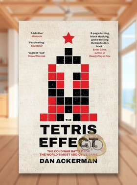 【预售】俄罗斯方块效应英文文学传记进口原版外版书平装14岁以上Tetris Effect Ackerman Oneworld书籍图书正版