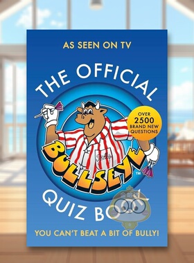 【预售】靶心竞猜大全 官方2025竞猜书 The Bullseye Quiz Book 原版英文生活综合进口书籍图书外版正版