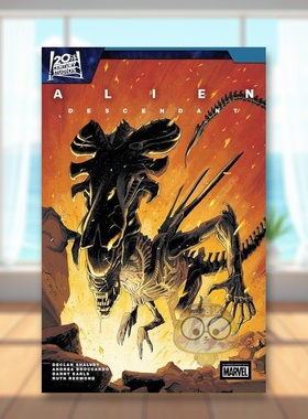 【现货】【Marvel】异形卷2英文漫画简装进口原版书Alien By Shalvey & Broccardo Vol. 2: Descendant SHALVEY  DECLAN书籍图书外