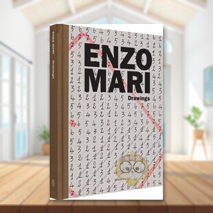 【现货】恩佐·马里:视觉绘画英文艺术家艺术工作室进口原版外版书精装Enzo Mari: DrawingsGiacomelliSilvana书籍图书正版