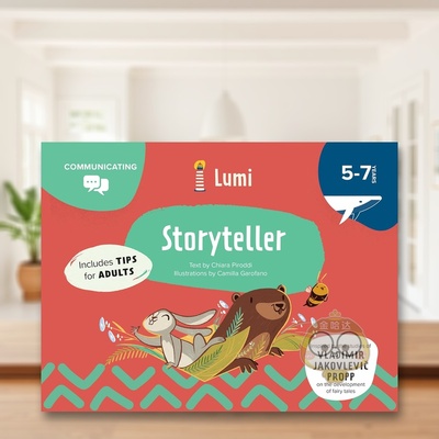 【预售】故事大王：沟通表达训练 Storyteller: Communicating 原版英文儿童语言/概念启蒙进口书籍图书外版正版