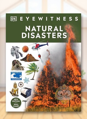 【预售】【DKEyewitness】自然灾害【DK Eyewitness】Natural Disasters英文青少年读物9-12岁进口原版书DK DK Children书籍图书外