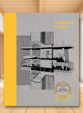 【现货】现代主义住宅英文建筑设计建筑风格与材料构造平装Modernist Estates Stefi Orazi著Frances Lincoln Publishers出版原版