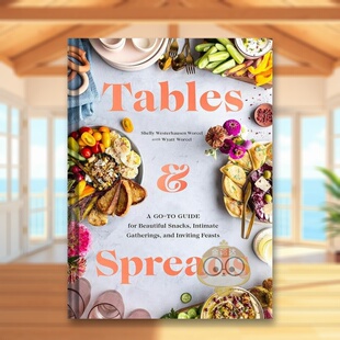 【预售】餐桌与面包果酱Tables & Spreads英文餐饮精装Chronicle Books进口原版书6493书籍图书外版正版