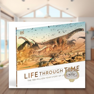 【现货】【DK全景百科】穿越时空的生命地球上7亿年的生命故事【DK Panorama】Life Through Time The 700-Million-Year英文儿童绘
