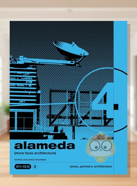 【预售】阿拉米达：更多地标建筑（文字·建筑·机械） Alameda : WORDS， BUILDINGS: MACHINES 原版英文建筑设计进口书籍图书外