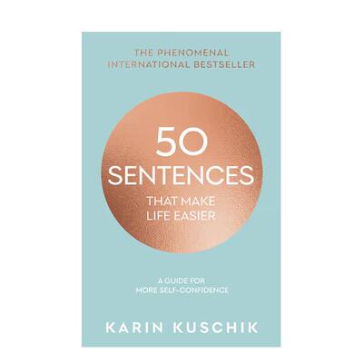【现货】让生活更轻松的50句话 50 Sentences That Make Life Easier 提升自信 智慧箴言 个人发展指南 原版英文心灵励志