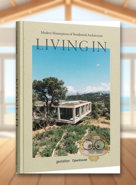 【现货】住宅现代住宅建筑杰作Living In英文建筑设计风格与材料构造gestalten精装Die Gestalten Verlag进口原版书899558586书籍