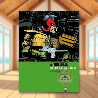 【预售】爵德判官完整案件档案43英文漫画John WagnerJohn Wagner进口原版书平装14岁以上Judge Dredd The Complete Case Files书