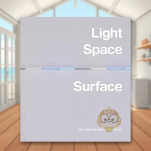 【预售】光、空间、表面：来自南加州的艺术英文外国美术20世纪进口原版外版书精装Light, Space, Surface: Art from Southern Ca