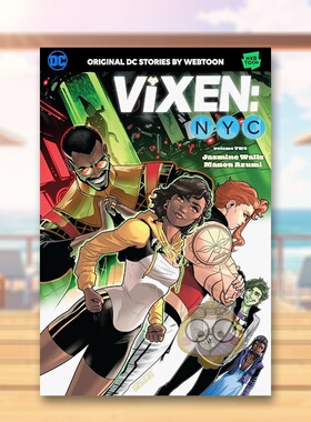 【预售】【DC Comics】纽约雌狐卷2英文漫画平装进口原版书Vixen NYC Volume Two Jasmine Walls  Manou Azumi书籍图书外版正版