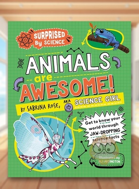 【现货】【科学惊奇录】动物超能图鉴（精装） 【Surprised by Science】Animals are Awesome! 原版英文儿童绘本进口书籍图书外版