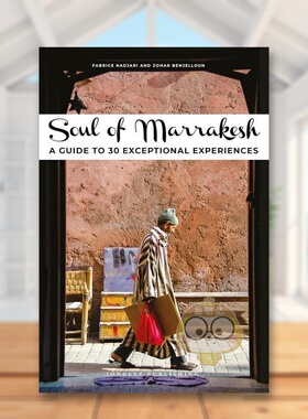【现货】城市灵魂马拉喀什Soul of Marrakesh 英文旅行Zohar Benjelloun 平装Editions Jonglez进口原版书954659书籍图书外版正版