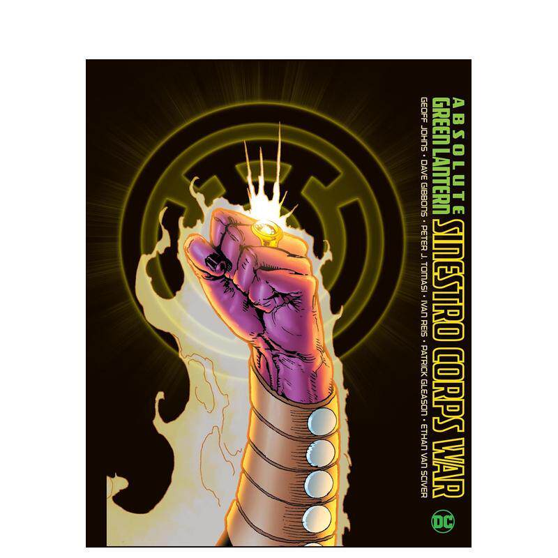 【现货】DC漫画 绝对绿灯侠：塞尼斯托军团战争（2025版） Absolute Green Lantern 英文漫画进口原版图书籍Geoff Johns外文图书