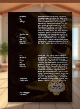 【预售】村里的陌生人詹姆斯鲍德温镜中的种族主义Stranger in the Village英文人文历史Céline Eidenbenz平装Scheidegger & Spi