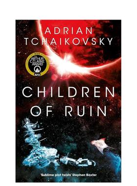 【预售】【2023雨果奖最佳系列小说】废墟之子 Children of Ruin英文小说原版图书外版进口书籍Adrian Tchaikovsky