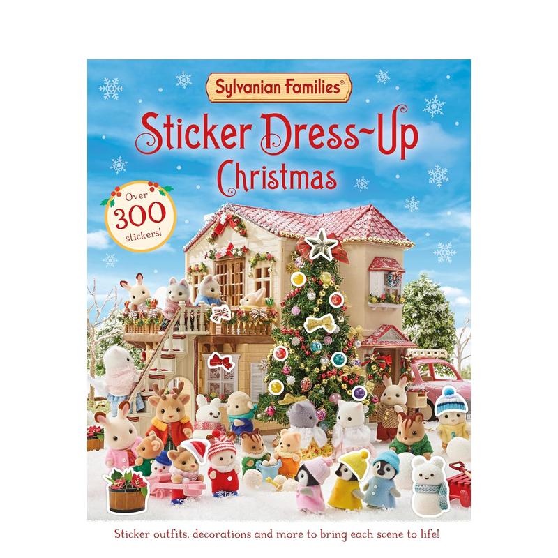 森贝儿家族:圣诞节装扮 贴纸书
