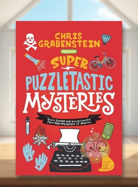 【现货】超级拼图奥秘Super Puzzletastic Mysteries英文儿童分阶阅读6-9岁Grabenstein  Chris进口原版书Harpercollins06288书籍