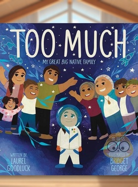 【预售】太多了Too Much英文儿童绘本交通工具城市人文6-9岁精装进口原版书GOODLUCK  LAUREL S&S Books for Young Readers书籍图