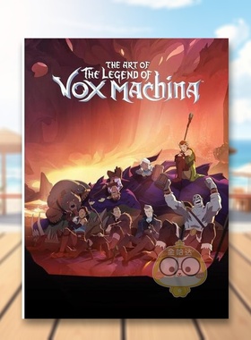 【预售】机械之声的传奇影视设定集英文漫画Meredith Kecskemety进口原版书精装14岁以上The Art of The Legend of Vox MachinaD书