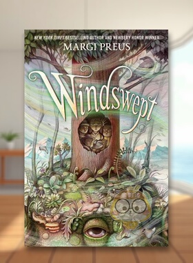 【预售】强风之地 纽伯瑞奖得主Margi Preus英文青少年读物进口原版外版书精装WindsweptMargi PreusAbrams书籍图书正版